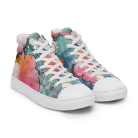 Jolina Womens high top canvas shoes - Thumbnail 8