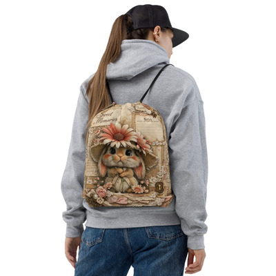 Elizabeth drawstring bag