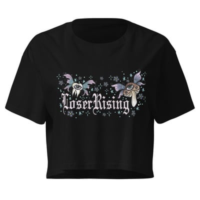 Loserrising womens crop top