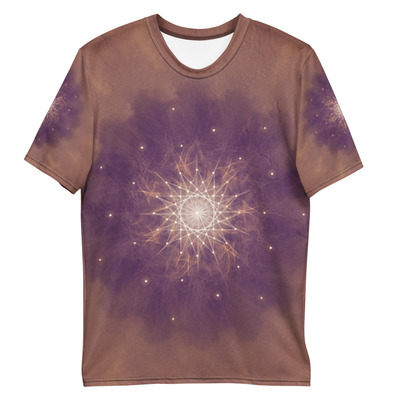 Cosmic mandala men's t-shirt