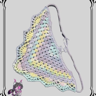 Rainbow bat bandanna