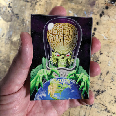 Martian & earth magnet