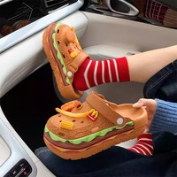 Burger Fries Platform Clogs - Thumbnail 4