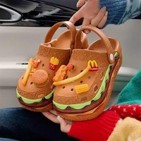 Burger Fries Platform Clogs - Thumbnail 3