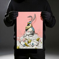 A3 Print by Dhani Barragan "Survivor Bird II"   - Thumbnail 1