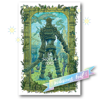 ✨ iridescent foil ✨ the colossus