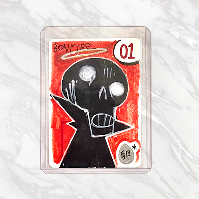 Bonfire - Original 1/1 Art Card