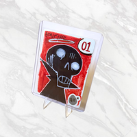 Bonfire - Original 1/1 Art Card - Thumbnail 1