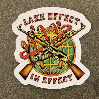 Erie hardcore sticker & button pack