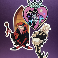 Fool Heart holo sticker - Thumbnail 3