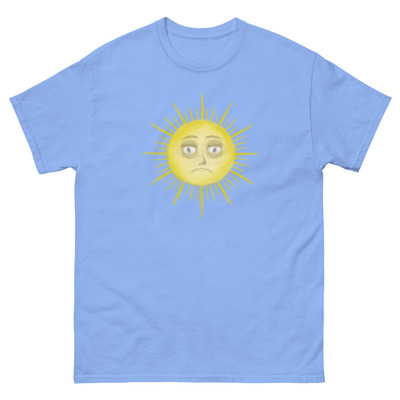 Bright abstract sun art classic tee