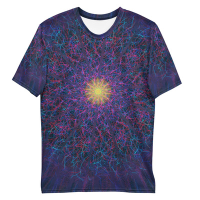 Radiant symphony art men's t-shirt