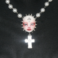 Doll Maria rosary necklace - Thumbnail 1