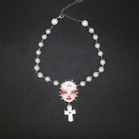 Doll Maria rosary necklace - Thumbnail 2