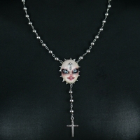Doll Gothix rosary necklace - Thumbnail 1