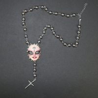 Doll Gothix rosary necklace - Thumbnail 5