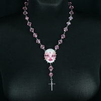 Doll Jester rosary necklace - Thumbnail 1