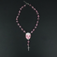 Doll Jester rosary necklace - Thumbnail 2