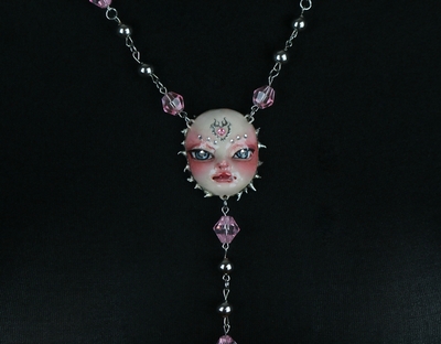 Doll SpaceBaby rosary necklace