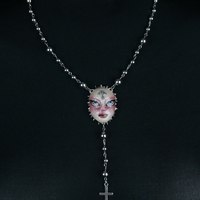 Doll Moira rosary necklace - Thumbnail 1