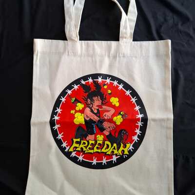 Freedah! tote bag