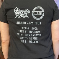 SHATTER / GUERRA FINAL TOUR 2026 T-SHIRT - Thumbnail 1