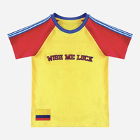 WISH ME LUCK CROPPED TEE - Thumbnail 3