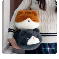 Round loaves of bread cat plush toy - 20" - Thumbnail 4