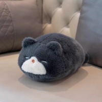 Round loaves of bread cat plush toy - 20" - Thumbnail 2