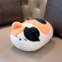 Round loaves of bread cat plush toy - 20" - Thumbnail 1