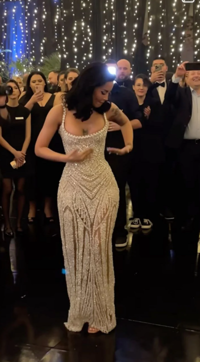 Custom Made Sexy Champagne Sequin Long Prom Dresses Senior Graduation Dress