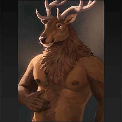 A4 Print - Deer