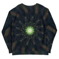 Neon Fractal Bloom Sweatshirt - Thumbnail 1