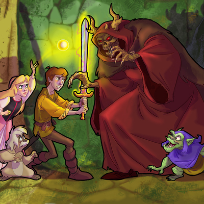 Black cauldron
