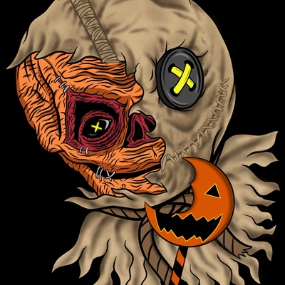 Split face sam print