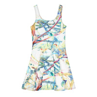 Cotton skater dress - Aroma - Thumbnail 1