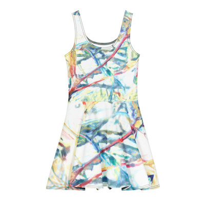 Cotton skater dress - aroma