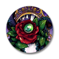Eldritch Flower | Pinback Buttons - Thumbnail 1