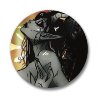 Fallen Angel | Pinback Buttons - Thumbnail 1