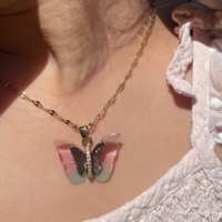 Butterfly Necklace - Thumbnail 3