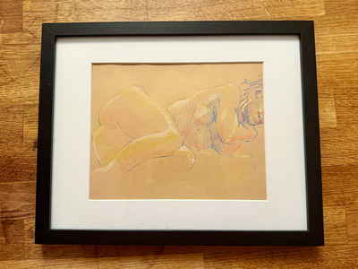 A Relaxed Smile - Figure study