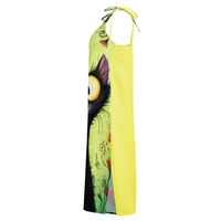 Poppy Tie-strap midi dress - Thumbnail 1