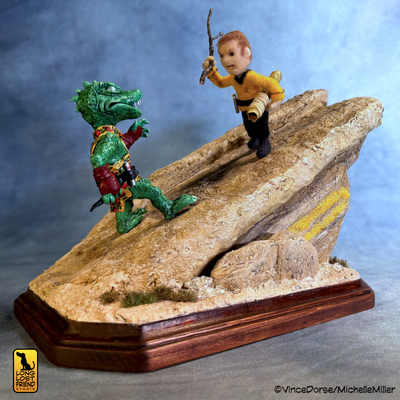 Arena rock - star trek diorama