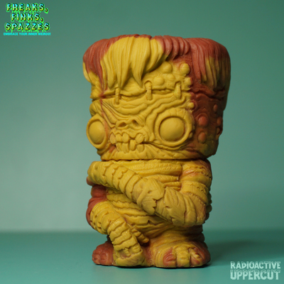 Franken corpse - mis-cast misfits one-off - 3.25" unarticulated keshi mini figure