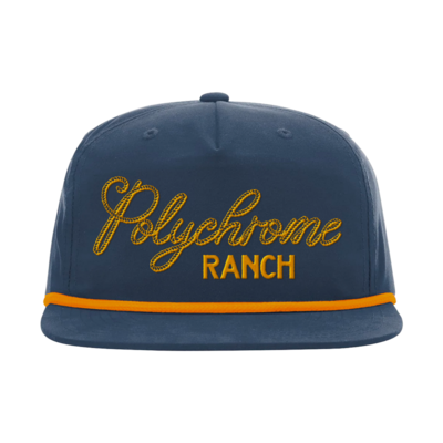 Polychrome Ranch WELD Brushed Cotton Rope Trucker Hat - Navy