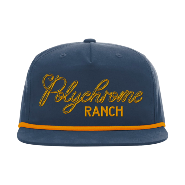 Polychrome Ranch WELD Brushed Cotton Rope Trucker Hat - Navy