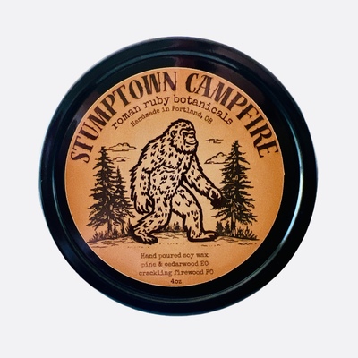 Campfire soy candle 8oz