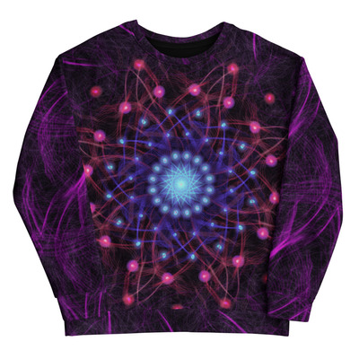 Fractal starburst sweatshirt