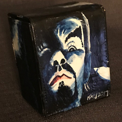 Dark ritual repainted deckbox