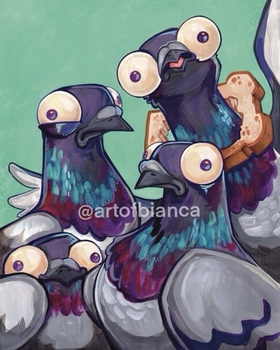 Neighborhood Watch 8x10 Print